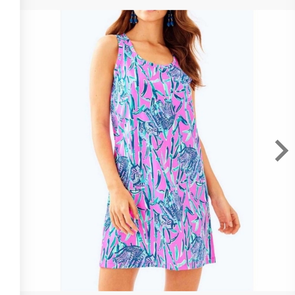 NEW Lilly Pulitzer Raylee Dress Mandavilla Pink Extra Lucky - XL